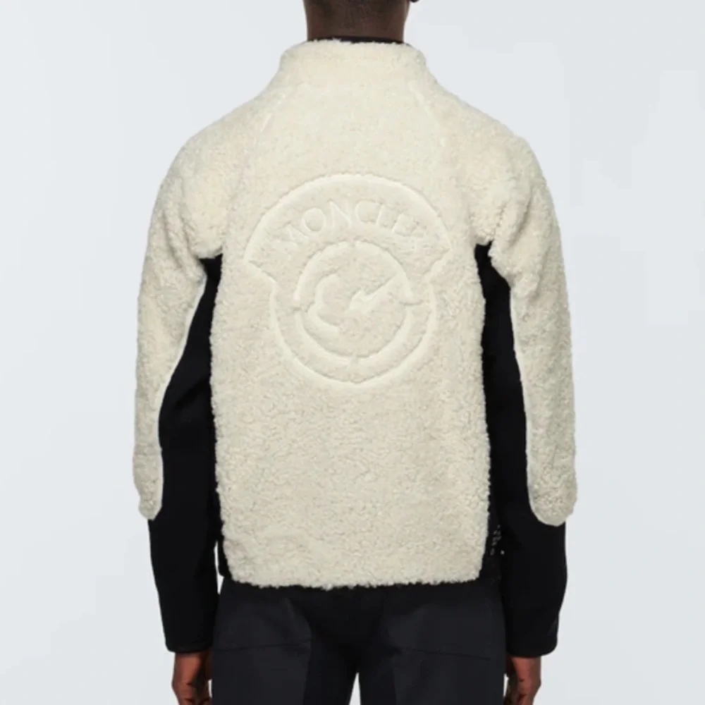Authentic Moncler Genius Moncler Frgmt Zip Up Cardigan Jacket In White